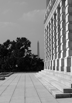View of the Washington Monument from the Capitol